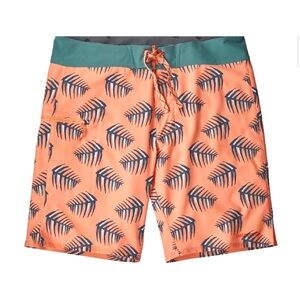 NEW Patagonia Men’s 32 Print Board Shorts Swim Boardshorts Stretch
